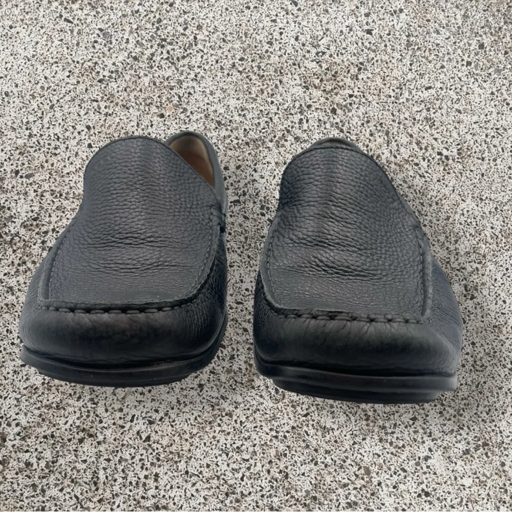 ECCO Men's Black Driving Loafers